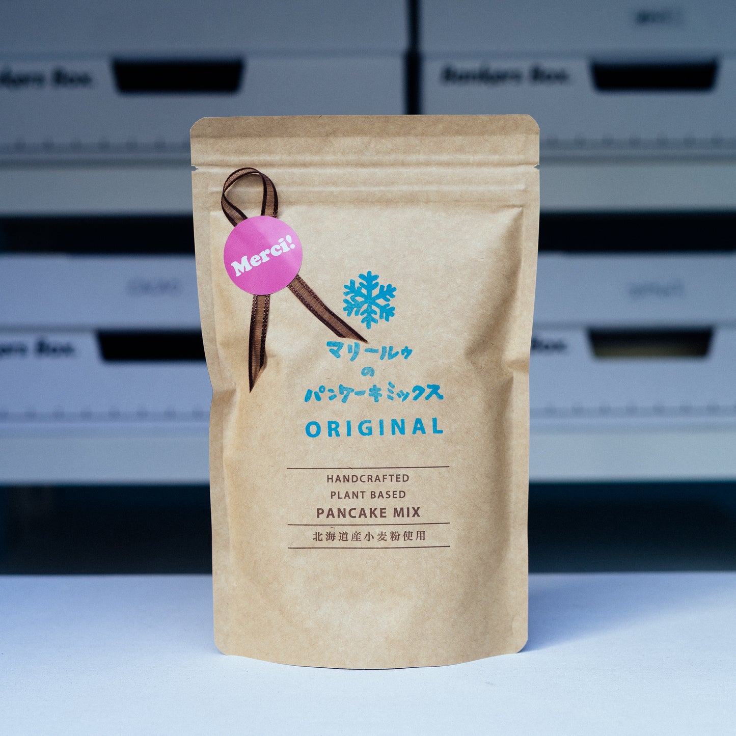 【ギフト】merci!ステッカー&リボン