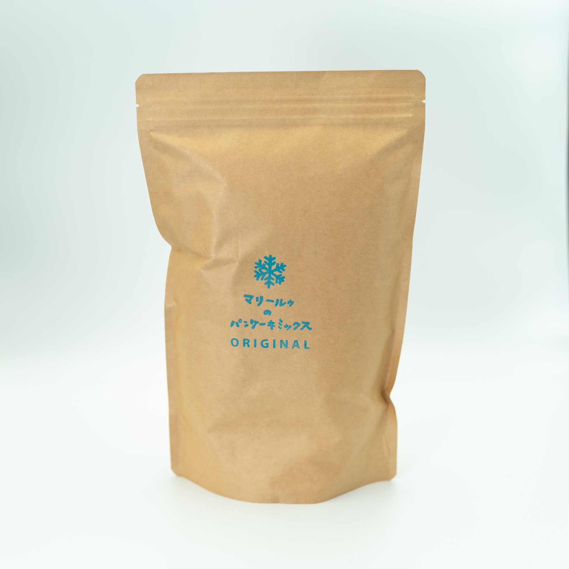マリールゥのパンケーキミックス ORIGINAL 1kgパックのパッケージ。