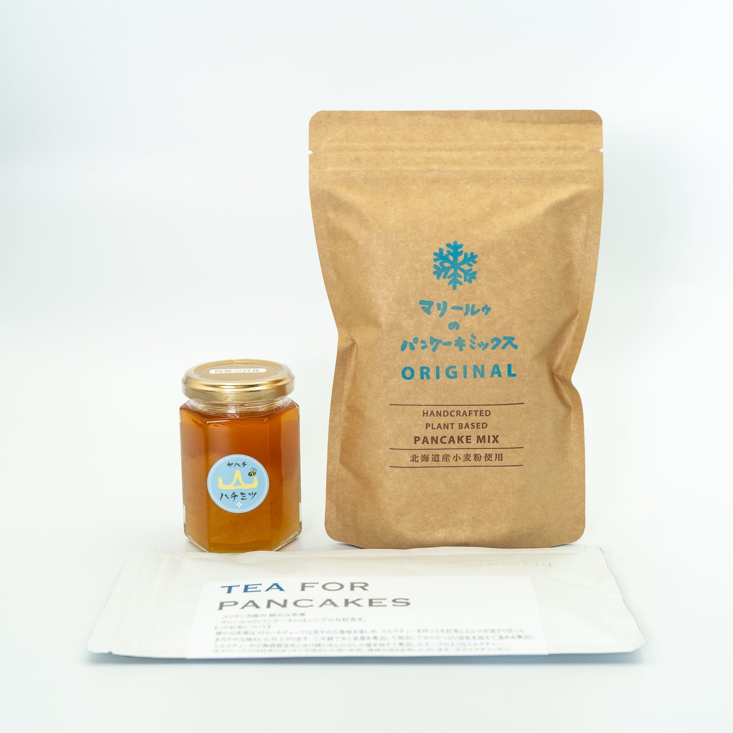 【おすすめセット】マリールゥのパンケーキミックスと紅茶とハチミツ