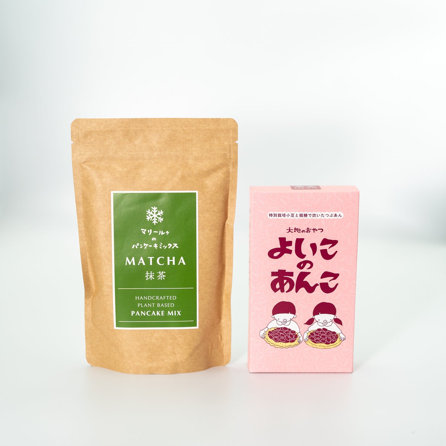 マリールゥのパンケーキミックスとよいこのあんこセット